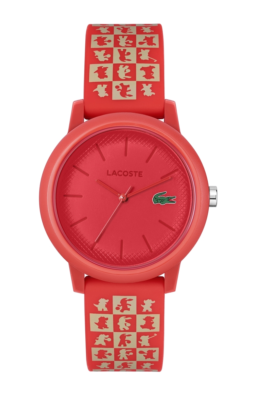 Lacoste red clearance watch