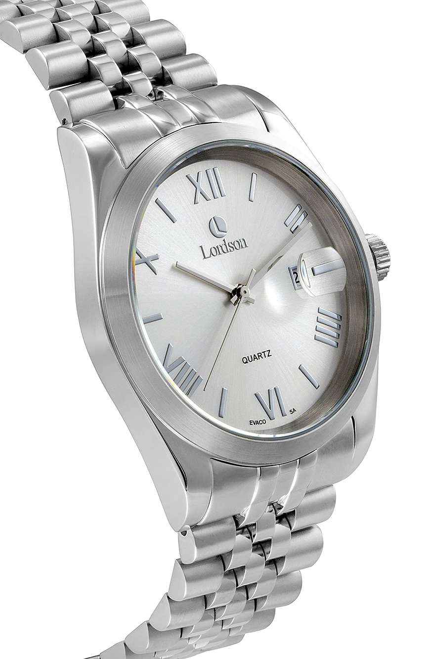 Lordson Gents Silver Stainless Steel watch