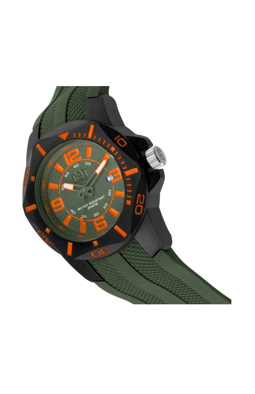 Cat Men Quartz Silicone Watch