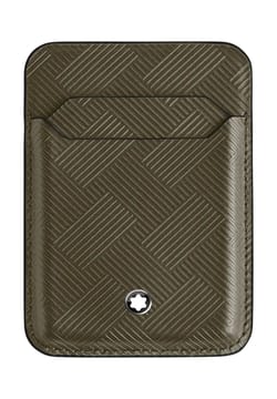 Montblanc Card Holder 2cc for iPhone with MagSafe in Extreme Leather