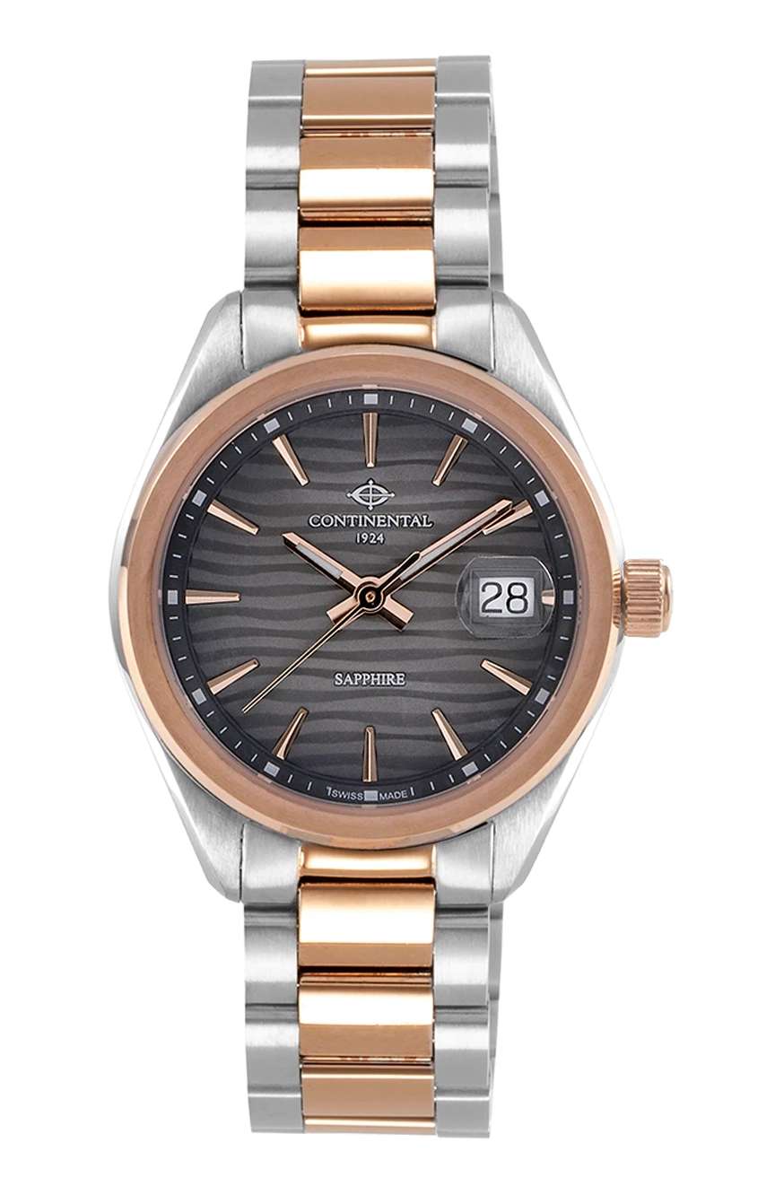 Continental Ladies Silver Rose Gold Stainless Steel watch