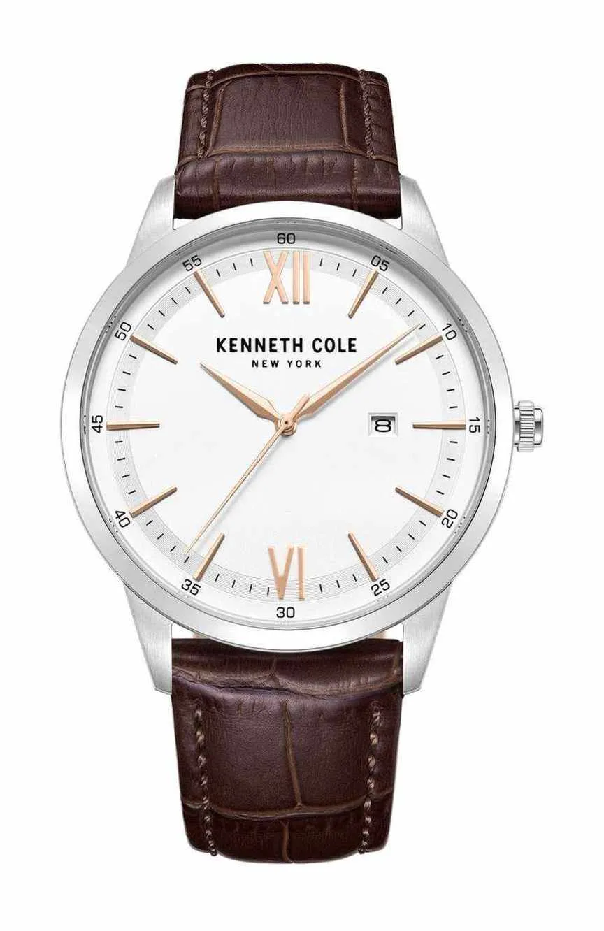 Mens hot kenneth cole brown watch