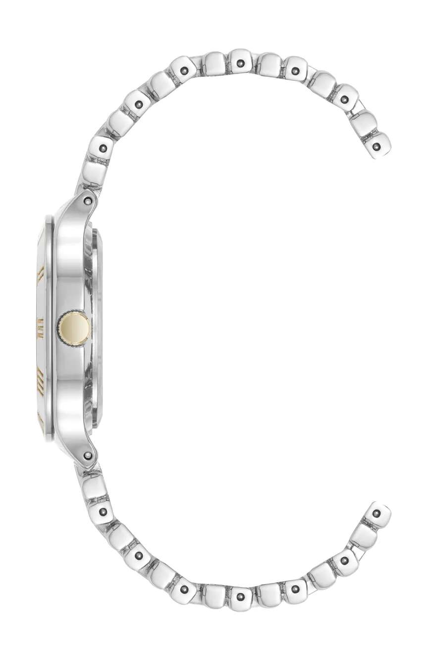 آن كلاين ساعة انالوج بسوار معدني للنساء