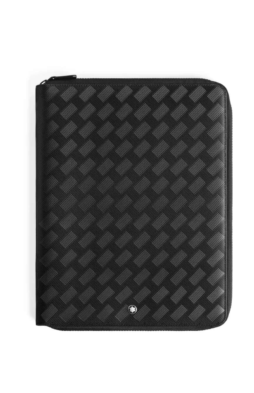 Montblanc Medium Notebook Holder with zip in Extreme Leather