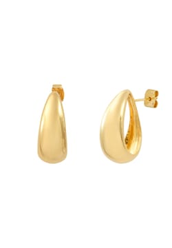 Satellite Masseria Resin Earrings - Gold