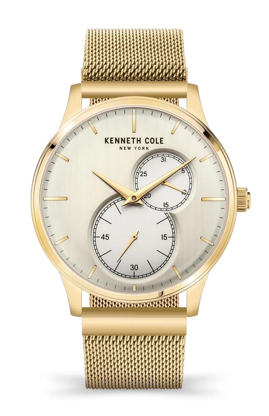 

Kenneth Cole | Kenneth Cole Mens Fashion Stainless Steel Quartz Watch KCWGK2125202