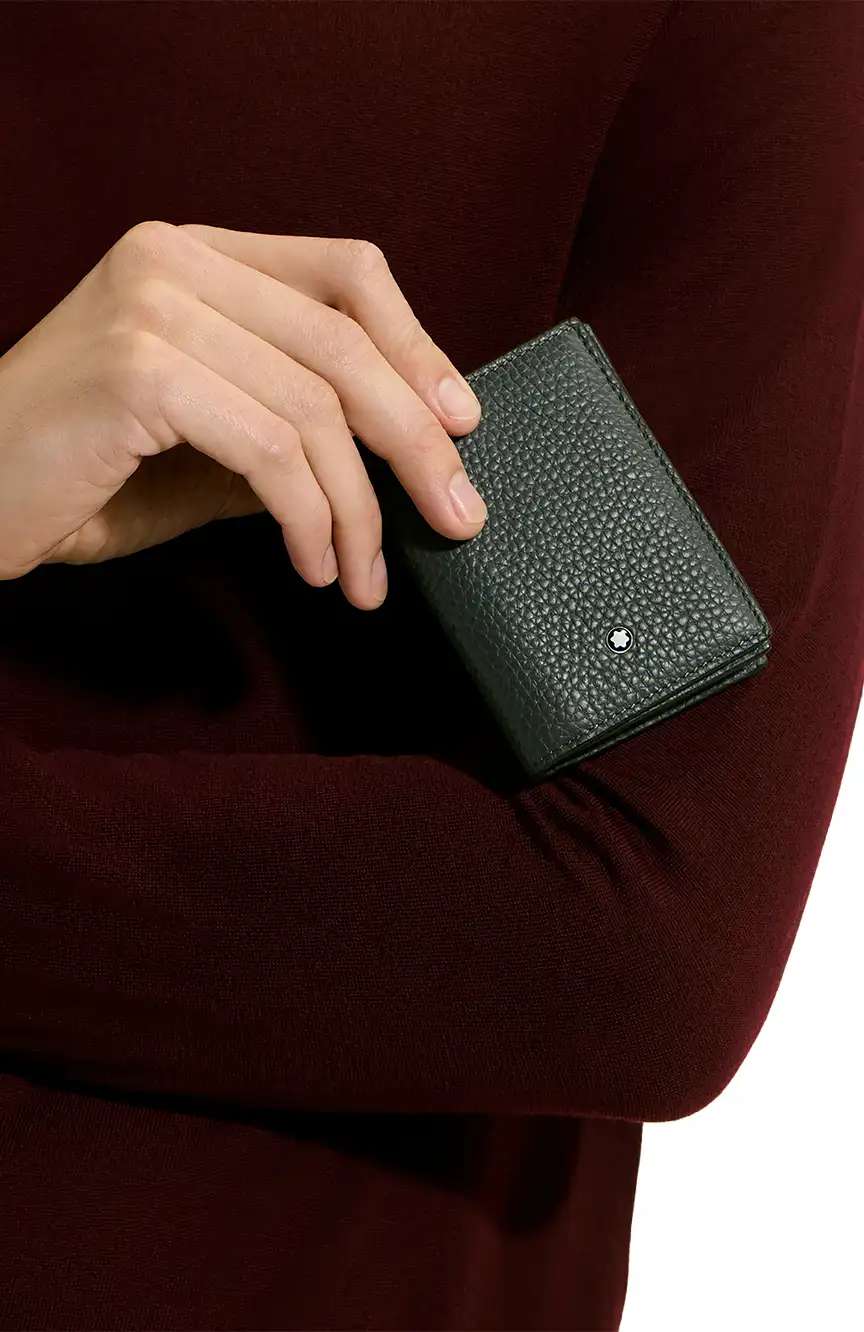Montblanc Card Holder 4cc in Grain Leather