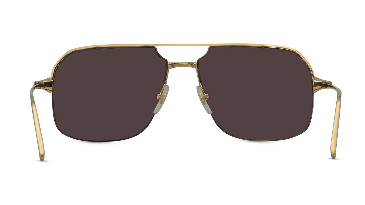 cartier gold sunglasses mens