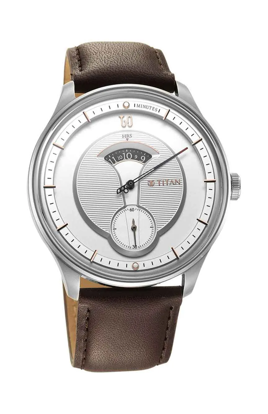 

Titan | Titan Quartet Silver Dial Analog Stainless Steel Strap watch for Men