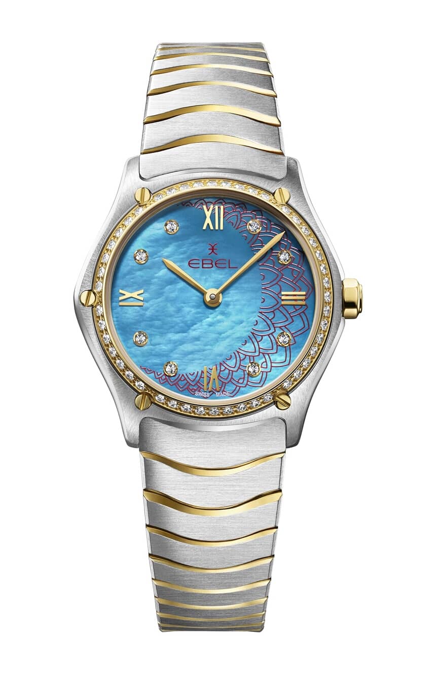 Ebel Womens Sport Classic Quartz Stainless Steel Watch | RivoliShop.com