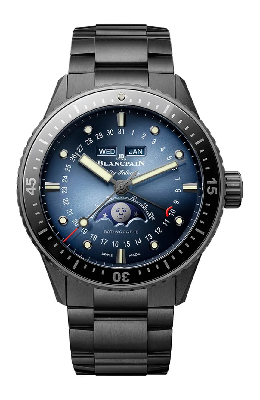 

Blancpain | Bathyscaphe Quantieme Complet Phases de Lune