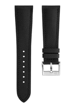 Delugs Leather - Black Sailcloth Signature Strap