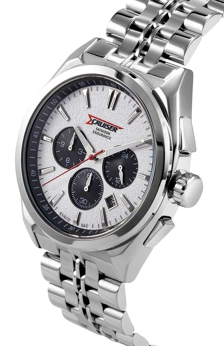 Cruiser Gents Silver Stainless Steel watch