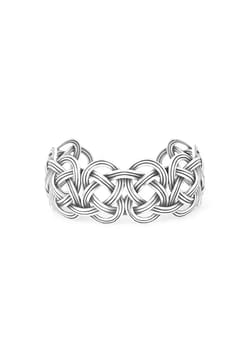 Ori Tao Shinimoki Silver rigid bracelet