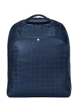 Montblanc Large Backpack With 3 Compartments In Extreme Leather