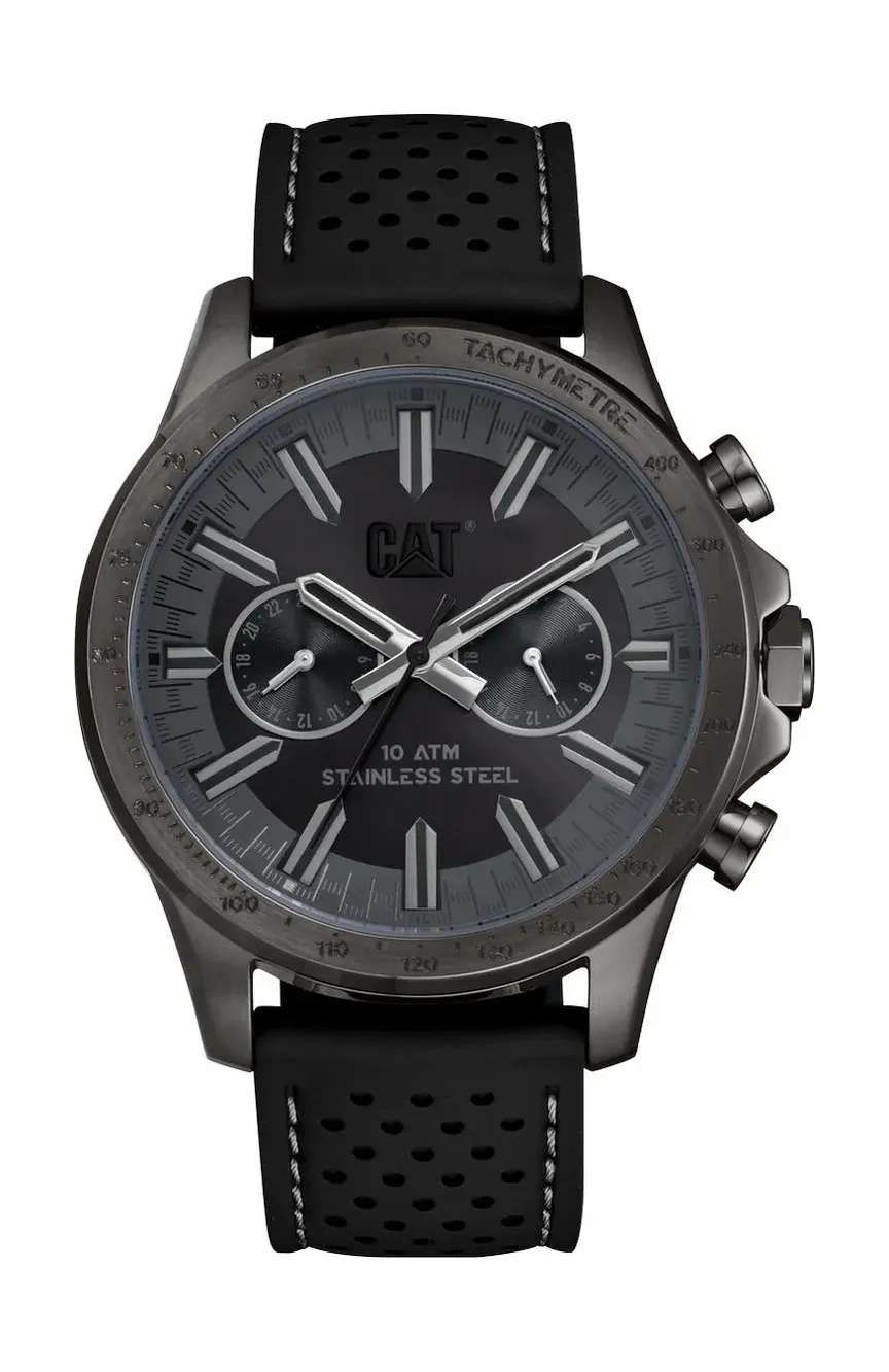 Cat Men Quartz Silicone Watch