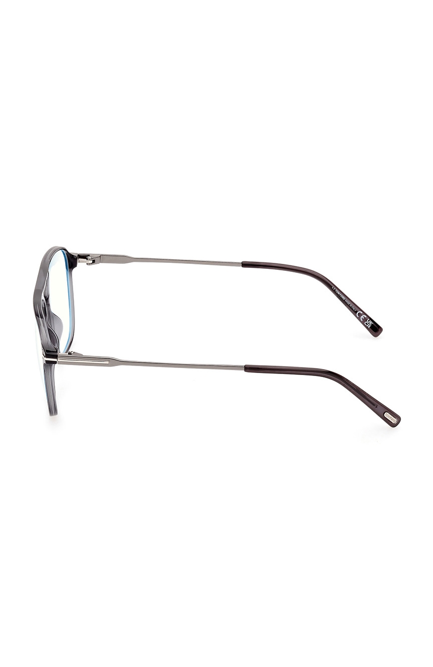 Men Pilot Crystal Optical Frame