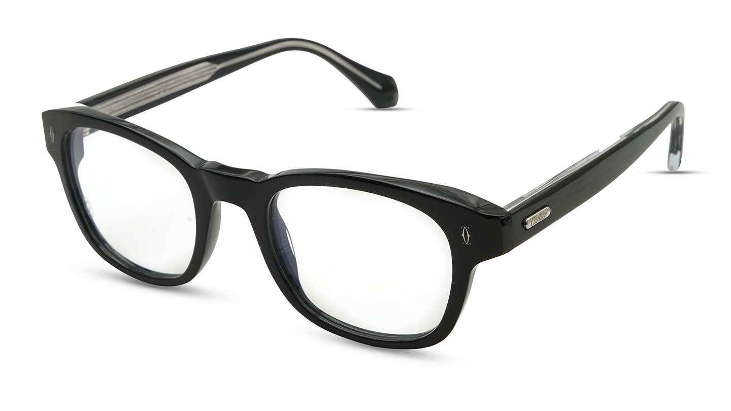 Cartier Men Rectangle Havana Eyeglass RivoliShop