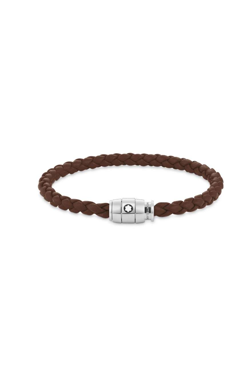 Montblanc Bracelet Medium Soft Leather Fauve Brown