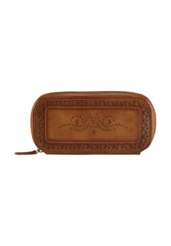 WOLF Brogue 2 Piece Watch Zip Case