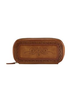 WOLF Brogue 2 Piece Watch Zip Case