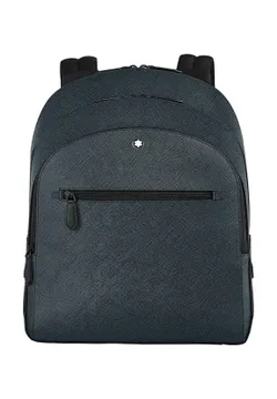 Montblanc Medium Backpack With 3 Compartments In Sartorial Leather