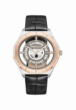 Kenneth Cole Kenneth Cole Mens Leather Quartz Watch KCWGB0014303