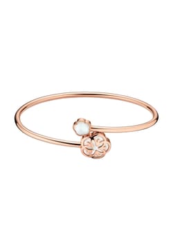 OMEGA سوار من الذهب الأحمر عيار 18 قيراط واللؤلؤ