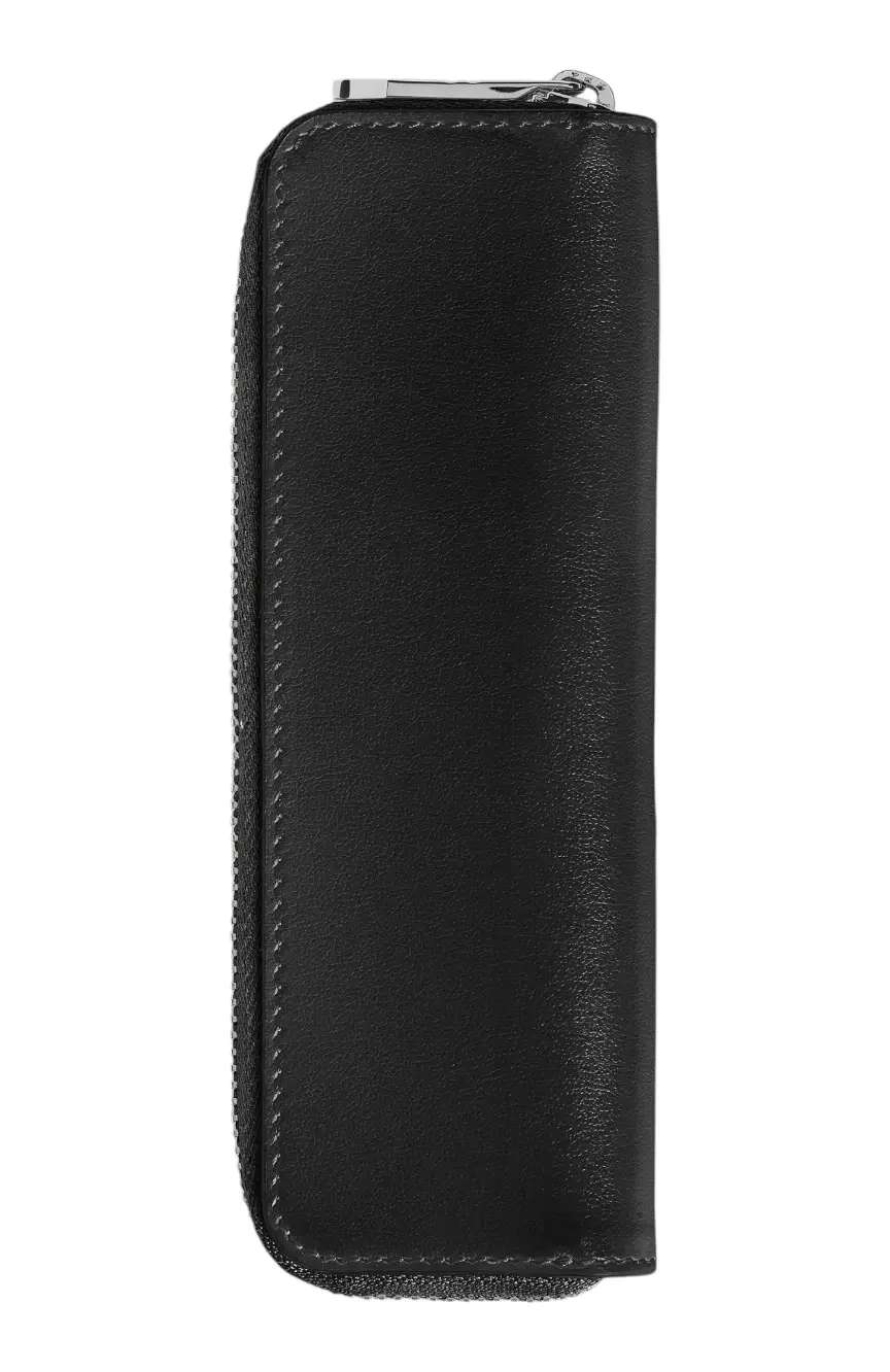 Montblanc 1 Pen Pouch with zip in Meisterstuck Leather