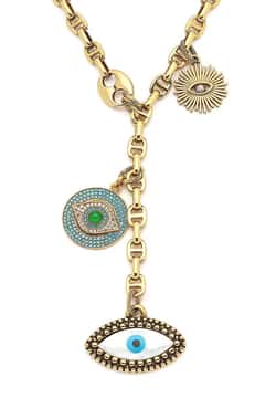 Mon Reve Sonic Eye Charm Chain Necklace