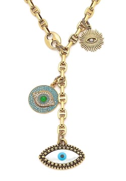 Mon Reve Sonic Eye Charm Chain Necklace