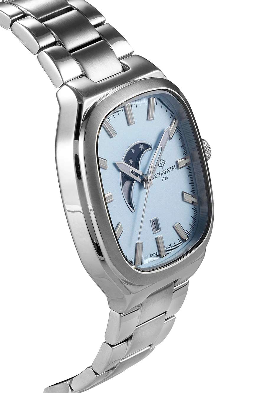 Continental Gents Silver Stainless Steel watch