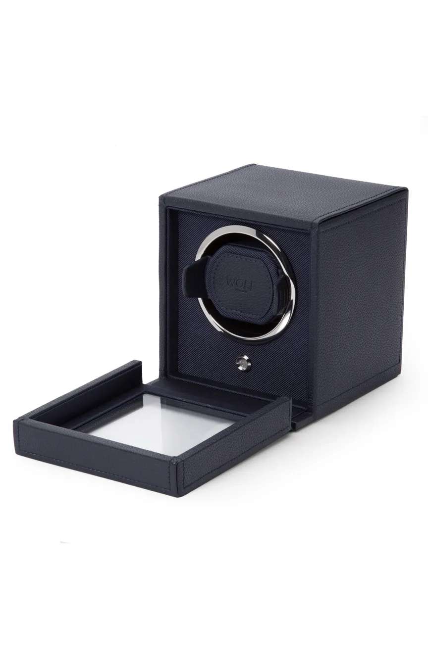 وولف علبة كاب لساعة واحدة مع غطاء