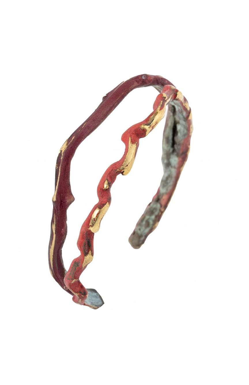 فيلي بلازا سوار مارس البرونزي النحيف ثنائي اللون