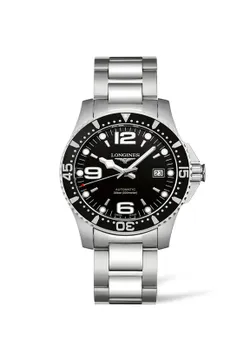 Longines ladies watch black face hotsell