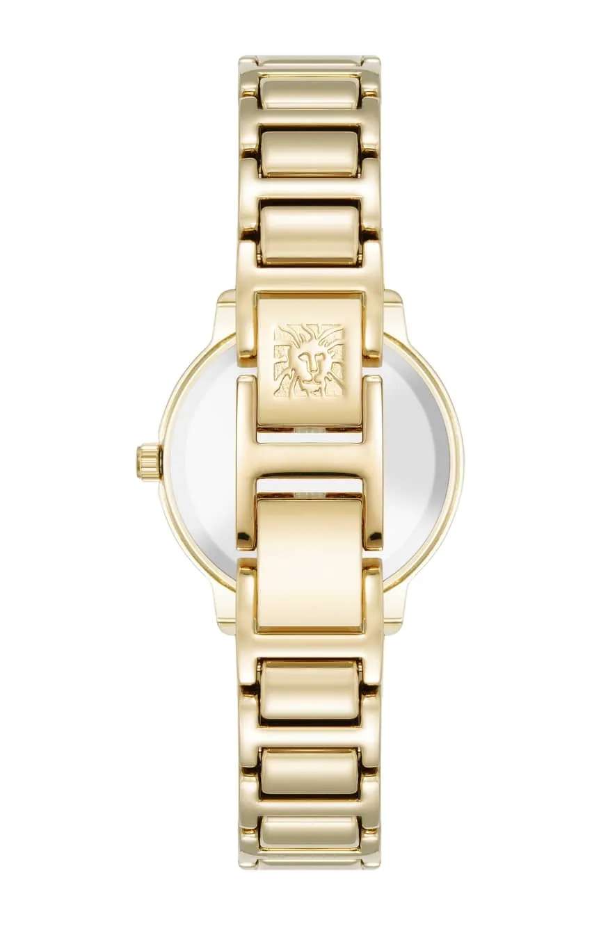 آن كلاين ساعة انالوج بسوار معدني للنساء