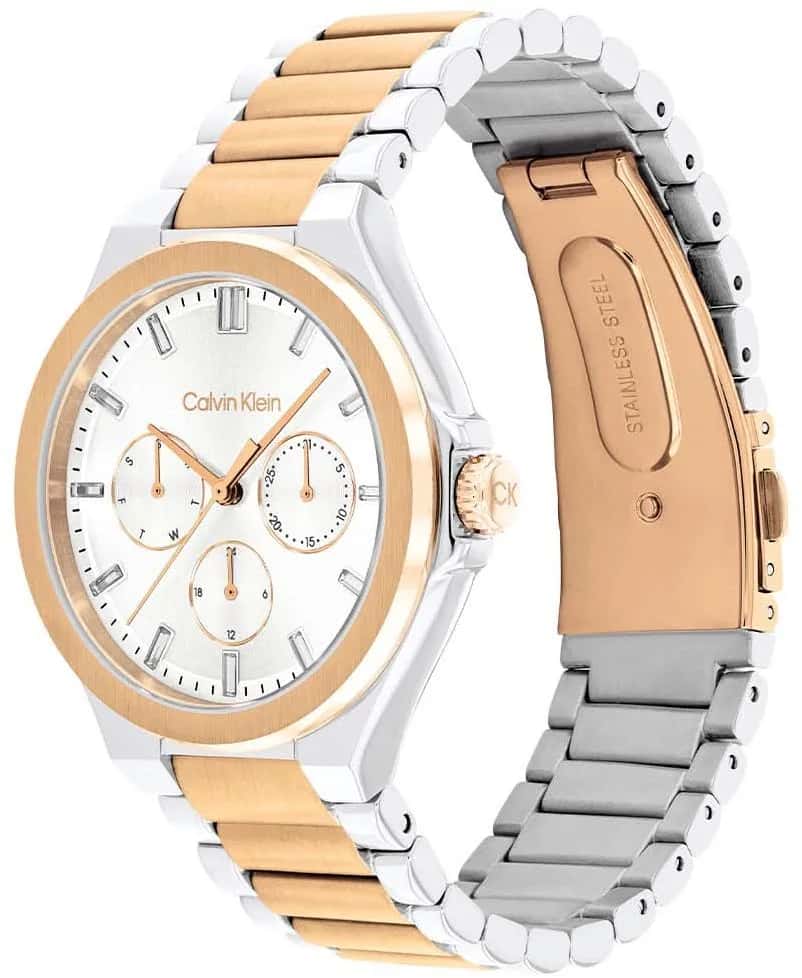 كلفن كلاين ساعة كلفن كلاين كوارتز بلونين للنساء 25100052