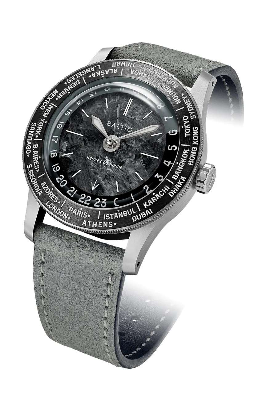 بالتيك Heures du Monde Worldtimer - Labradorite