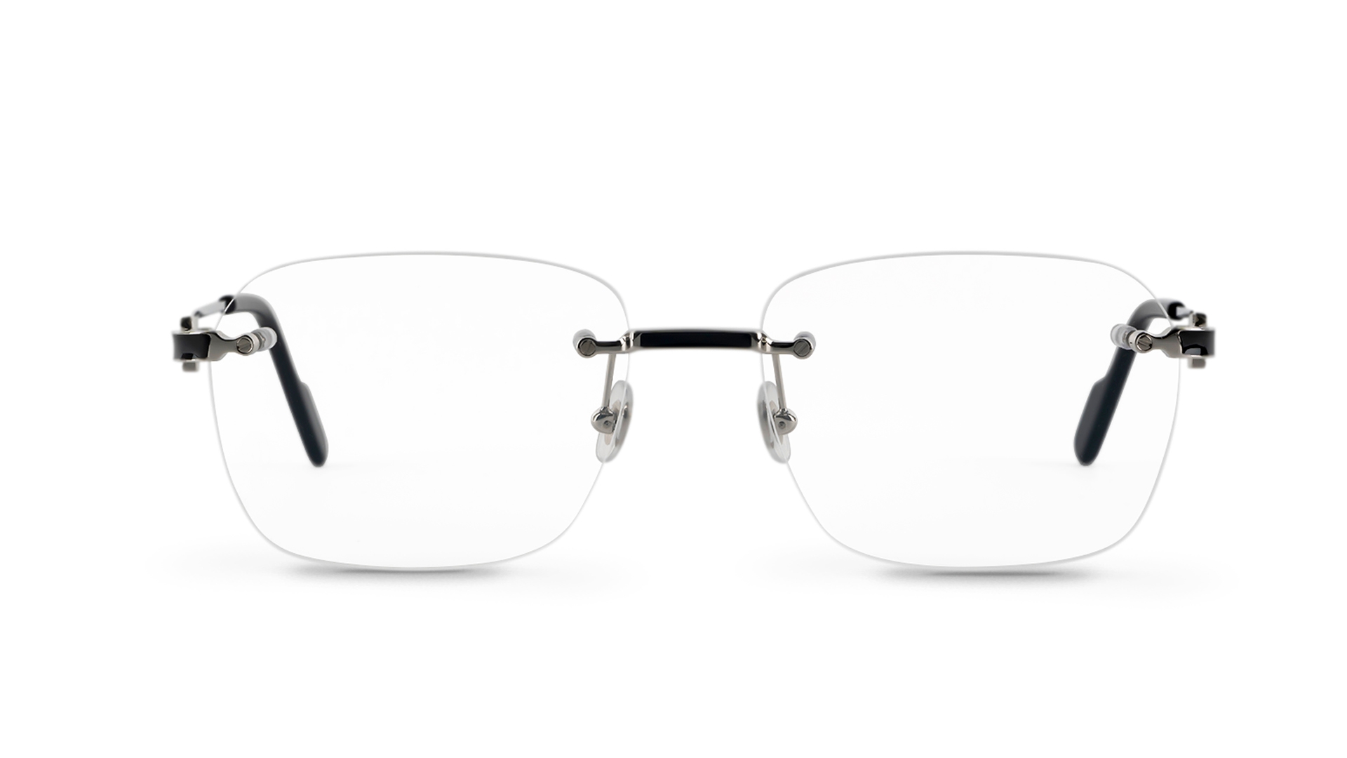 Cartier mens sales rimless glasses