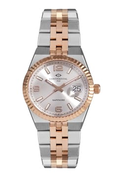 Continental Ladies Silver Rose Gold Stainless Steel watch