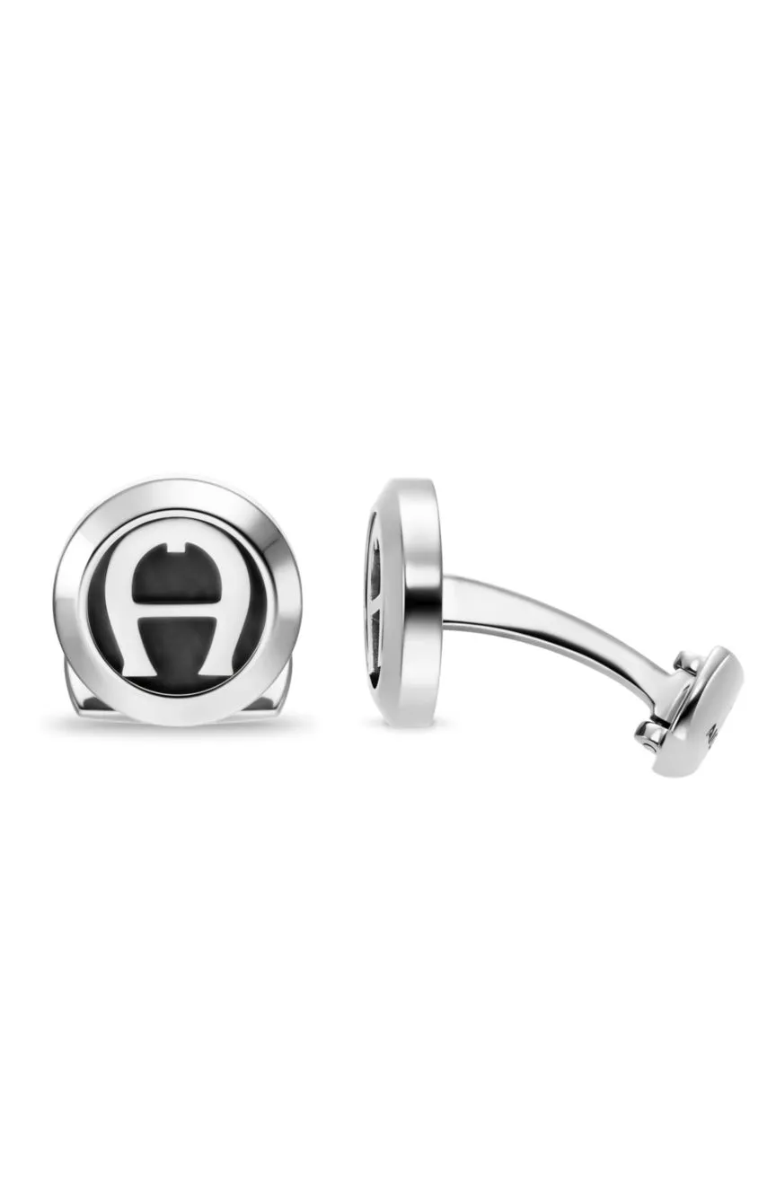 

Aigner | SS/Onyx Cufflinks