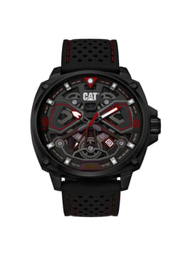 Cat Men Quartz Silicone Watch
