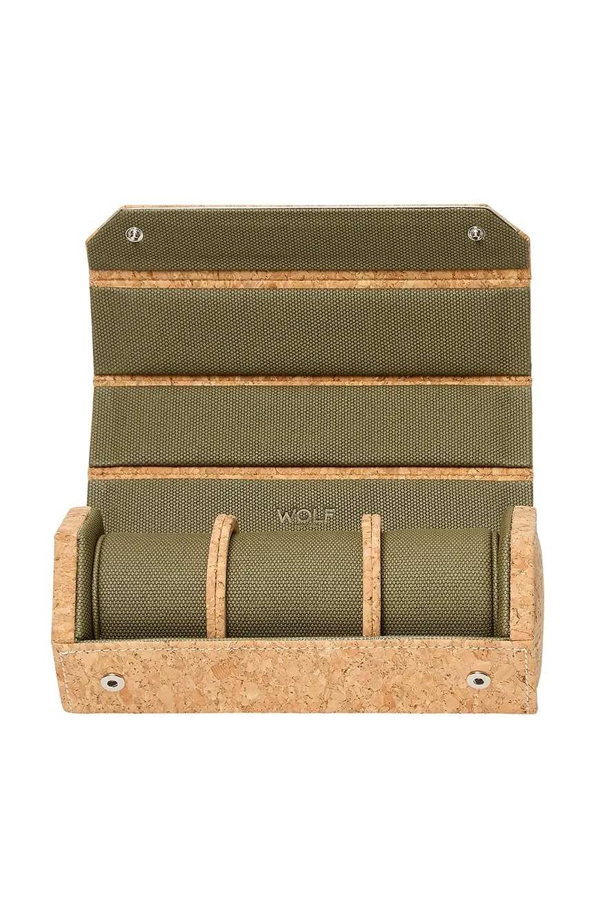 WOLF CORTICA TRIPLE WATCH ROLL