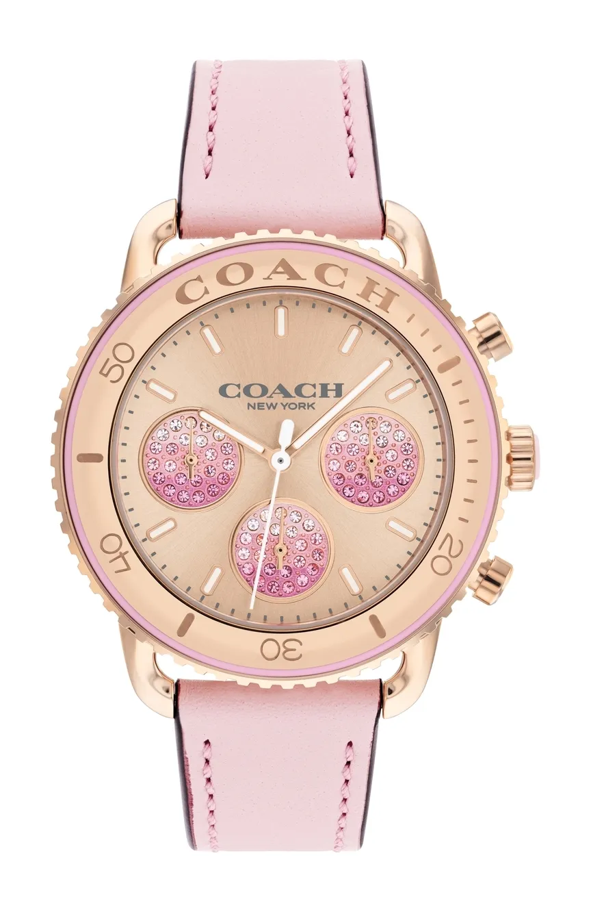 Coach WOMENS QUARTZ CALFSKIN LEATHER WATCH - 14504123  display picture 1