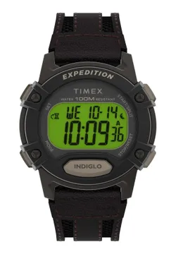 Timex Expedition Cat5 41Mm Leather Strap Watch