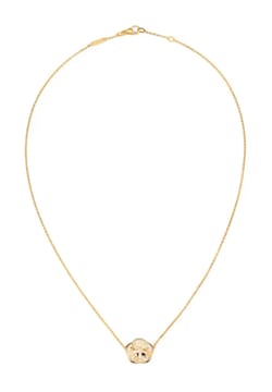 OMEGA Flower Necklace 18k yellow gold mother-of-pearl