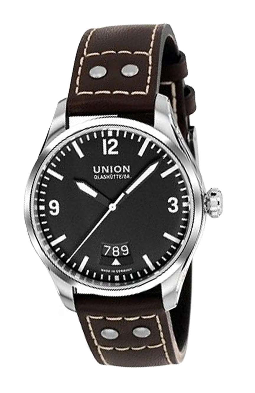 Union Glashutte Men's Watch Belisar Pilot Date