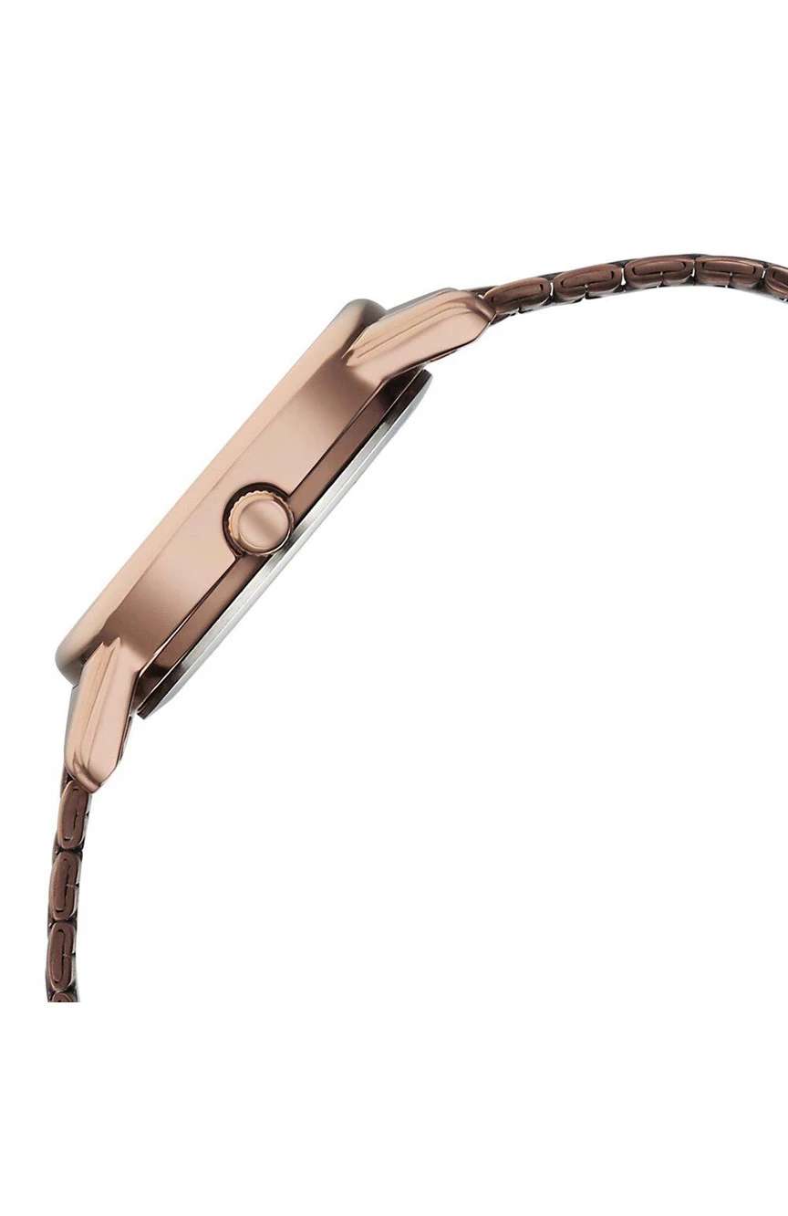 Titan Karishma Quartz Analog Brown Dial Brown Stainless Steel Strap Watch For Women