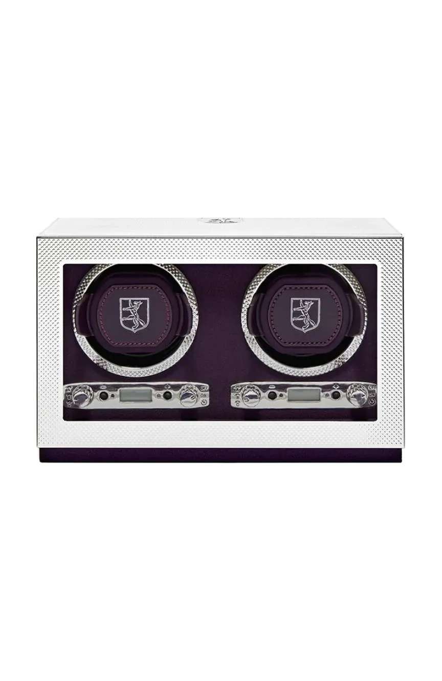 وولف SILVER DOUBLE WATCH WINDER