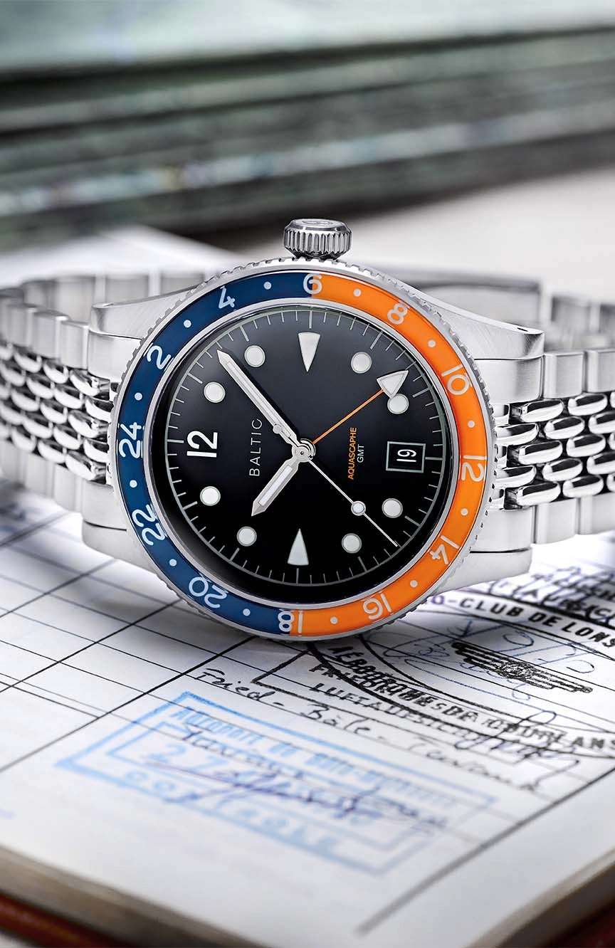 بالتيك أكواسكيف جى إم تى - لون برتقالي - بسوار علي شكل حبيبات الأرز